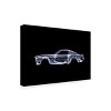 Trademark Fine Art -Octavian Mielu 'Ford Mustang' Canvas Art - 4 of 4