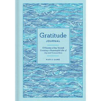 Gratitude Journal - (Gilded, Guided Journals) by  Maria Gamb (Hardcover)