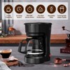 Kismile Compact 5-Cup Drip Coffee Maker with Timer, 2-Hour Auto Shut-Off, Keep Warm Function - 2 of 4