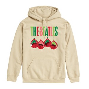 Men's - The Beatles - Santa Hats Graphic Fleece Pullover Hoodie - 1 of 4
