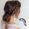 Unique Bargains Women's Classic Ponytail Hairpin 3.15"x1.18"x1.26" 1 Pc - 2 of 3