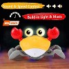 Ready! Set Play! Link Crawling Crab Baby Toy Great for Tummy Time Adjustable Speed & Volume For Baby & Toddler - 2 of 4