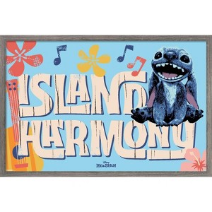 Trends International Disney Lilo & Stitch (2025) - Island Harmony Framed Wall Poster Prints - 1 of 4
