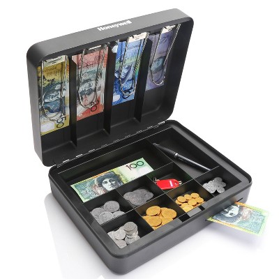 Honeywell - Brandclub - Honeywell Deluxe Steel Cash Box: Black Key