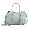 MKF Collection Valeria Vegan Leather Women's Satchel Bag with Keyring by Mia K - 2 of 4