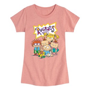 Girls' - Rugrats - Natural Wonder Fitted Short Sleeve Graphic T-Shirt - 1 of 4