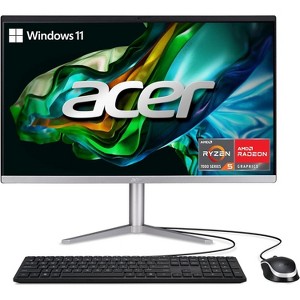 Acer Aspire C24 - 23.8" AIO Desktop AMD Ryzen 5 7520U 2.80GHz 8GB 512GB SSD W11H - Manufacturer Refurbished - 1 of 4