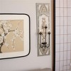 Vintage Wall Sconce with Ornate Design, Height 47.24", Width 7.48", Rustic Decorative Wall Piece, 1pc - 3 of 4