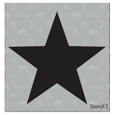 Stencil1 Tattoo Star - Stencil 5.75" x 6"