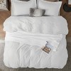 3 pieces Duvet Cover Soft Double Brushed Bedding Set for Kids & Adults Zipper Closure - 3 of 4