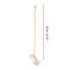 Unique Bargains Butterfly Heart Cup Chain Charm Water Cup Pendant 1 Pc - 2 of 4