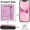 FATMOON Womens Small Wallet,RFID Blocking Trifold Ladies Wallets Women Credit Card Holder With Coins Zipper Pocket for Kids Teen Girl - 3 of 4