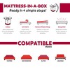 Okak  Modern 9Inch Pocket Coil Spring Hybrid Mattress with Pressure Relief for Comfy Sleep,Medium Feel Bed Mattresses - 3 of 4