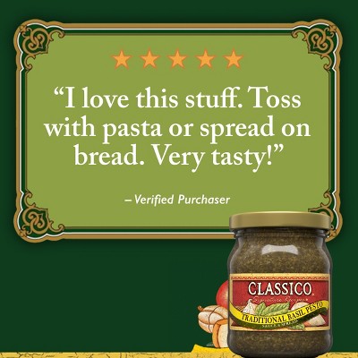 Traditional Basil Pesto Sauce & Spread, 8.1 oz