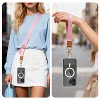 Vena Phone Lanyard, Universal Cell Phone Strap Crossbody Neck and Wrist Strap Phone Holder, Adjustable & Detachable Cell Phone Lanyard Strap, Pink - 2 of 4