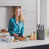 BergHOFF Balance Non-stick Stainless Steel 6Pc Knife Block Set, Recycled Material, Grey - 4 of 4