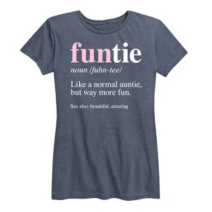 Women's - Instant Message - Funtie Short Sleeve Graphic T-Shirt - 1 of 4