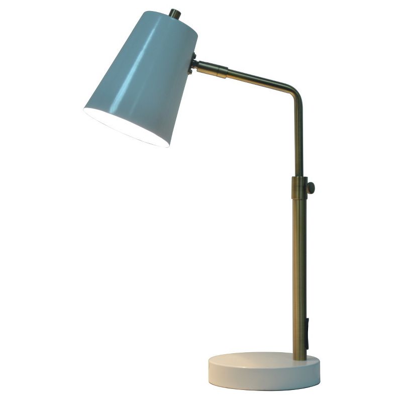 Olson Collection Desk Lamp (Includes CFL bulb) White - Threshold&#8482;, 2 of 3