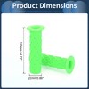 Unique Bargains Bike Handlebar Grips Covers 4.72" Long Green 1 Pair - 3 of 4
