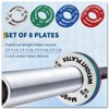 COZONY Fractional Weight Plates Set, 8 Micro Plates (0.25, 0.5, 0.75, 1LB) for Strength Training, Fits 2" Barbells - 3 of 4
