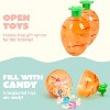 Joyfy 12 Pcs Carrot / Chick Easter Eggs Empty Eggs Fillable, Easter Eggs Hunt for Kids' Classroom Exchange Gifts - 3 of 4