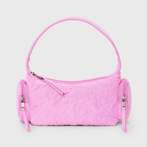 Girls' Quilted Cargo with Pockets Shoulder Bag - art class™ - 1 of 4