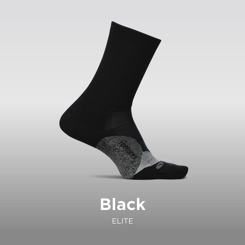Feetures Elite Light Cushion Mini Crew Sock - Running Socks for Women and Men - Targeted Compression - Moisture Wicking, 2 of 7