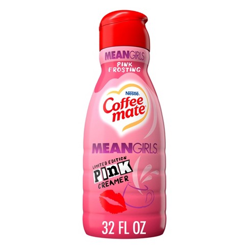 Coffee Mate Mean Girls Pink Frosting Coffee Creamer - 32oz : Target
