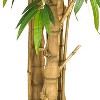 HomeStock  6 ft. Artificial Bamboo Tree in Pot for Indoor/Outdoor - 3 of 4
