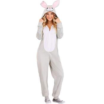 HalloweenCostumes.com Funny Bunny Onesie for Adults