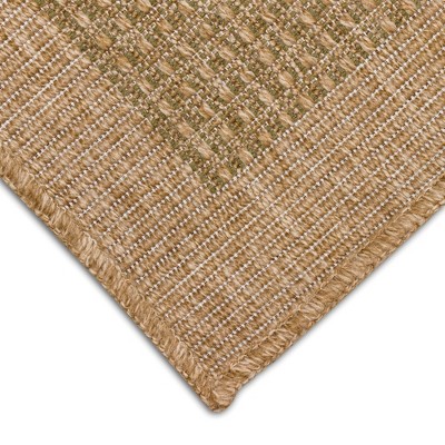 Liora Manne Sahara Green Flatwoven Indoor/Outdoor Rug