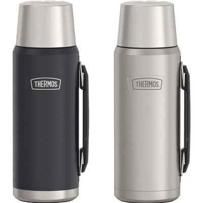 Thermos Vacuum Insulated Compact Beverage Bottle - 16 Oz. - Silver/black :  Target