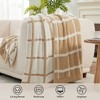 Amelie Home Reversible Plush Knit Throw Blanket - Soft & Cozy Feather Yarn Design - 2 of 4