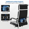 Tangkula Ergonomic Leather Office Chair Executive Chair w/ Adjustable Lumbar Support - 4 of 4