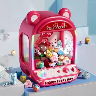 Strawberry Bear Claw machine,Toy Gifts for Kids Brithday Christmas£¬Prefect for Party and Event