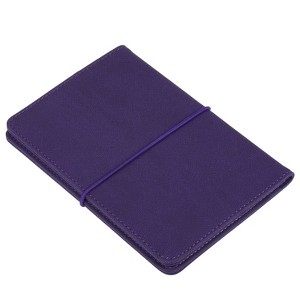 Unique Bargains PU Leather Travel Document Organizer Card Wallet with Elastic Strap 5.8"x3.9" - 1 of 3