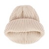 CTM Women's Solid Braided Knit Winter Beanie Hat - 2 of 4