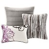 Jasmine Watercolor Floral Comforter Set - 7 Piece - 4 of 4