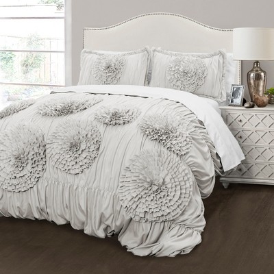 target grey comforter set