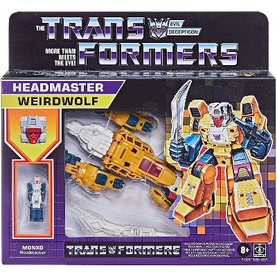 Weirdwolf | Retro Headmaster | Transformers Generations Action figures