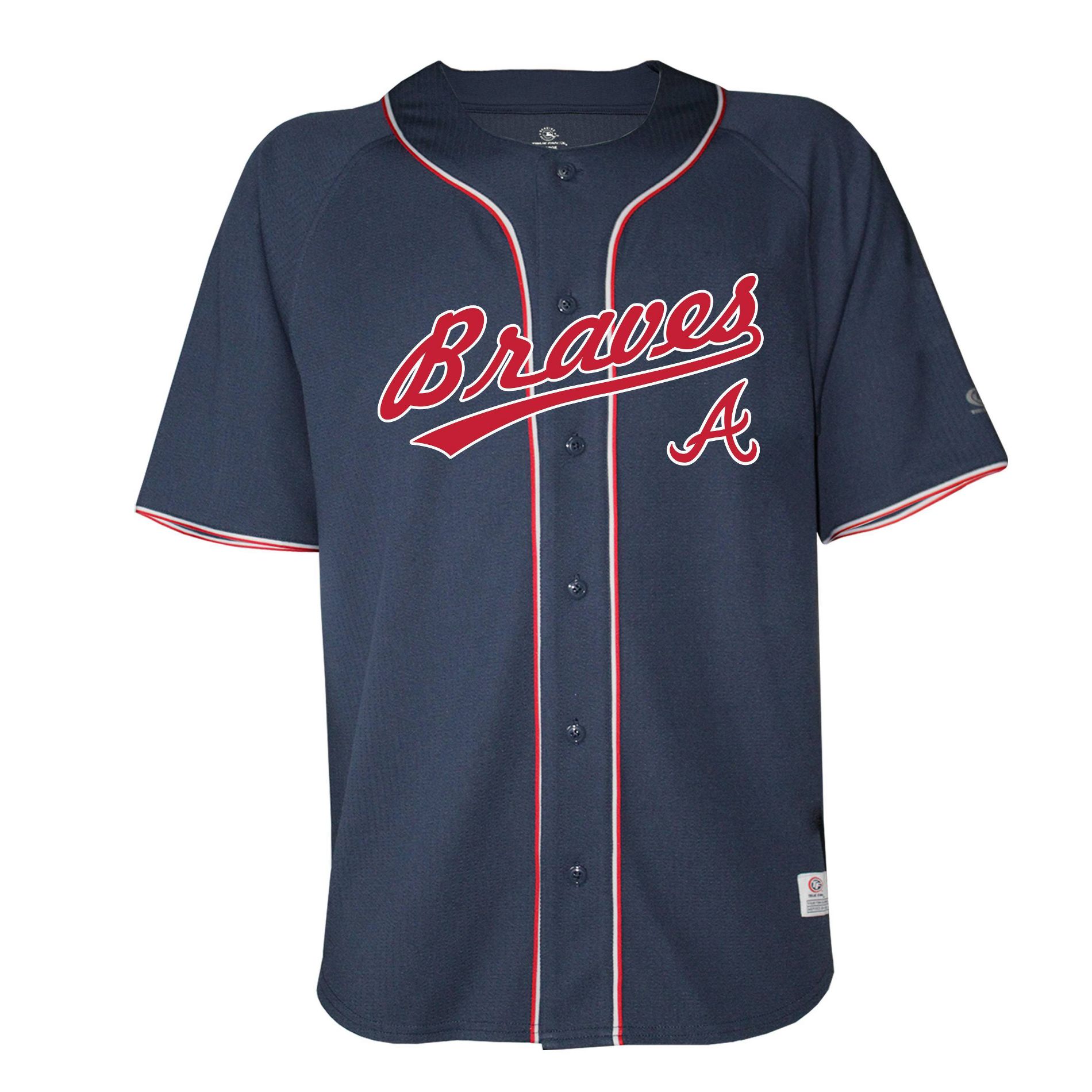 MLB Atlanta Braves Men's Button Down Jersey