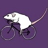 Men's Design By Humans Cycling Rat By TeaandInk T-Shirt - 2 of 3