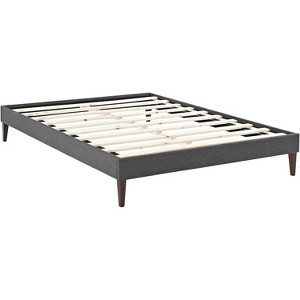 Modway Sharon Full Fabric Bed Frame with Squared Tapered Legs - 1 of 2