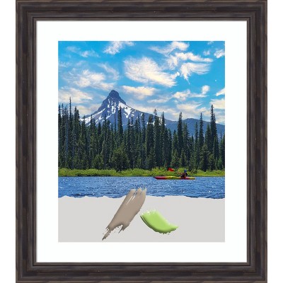 Amanti Art Rustic Pine Narrow Wood Picture Frame