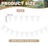 Unique Bargains 49ft Felt Fabric Soft Touch Wear-resistant Reusable Banner 2 Pcs - 2 of 4