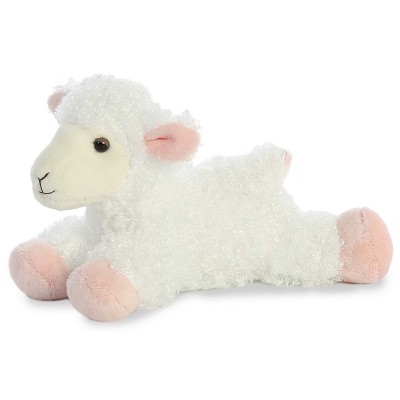 Aurora Small Lana Mini Flopsie Adorable Stuffed Animal White 8