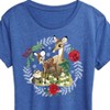 Women's - Disney - Christmas - Family In The Forest Short Sleeve Graphic T-Shirt - 2 of 4