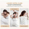 Queen Size Bed Pillows Set of 2, Fluffy Luxury Hotel Style, Gusseted for Neck Shoulder, Side Back Stomach Sleeper Pillow, Cozy Night 18x28 - 4 of 4