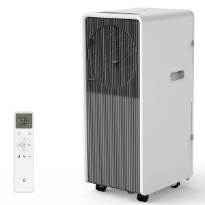 8K-14K 3-In-1Portable Air Conditioner AC Unit for Bedroom 130-300 Sq.Ft, Dehumidifier, Fan, Sleep Mode, 24 Timer, Remote Control, Window Kits - 1 of 4