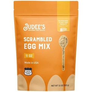 Judees Scrambled Egg Mix 11oz - Pasteurized, 100% Non-GMO ,Gluten-Free & Nut-Free - For Baking - Made from Real Eggs and Dairy - 1 of 4